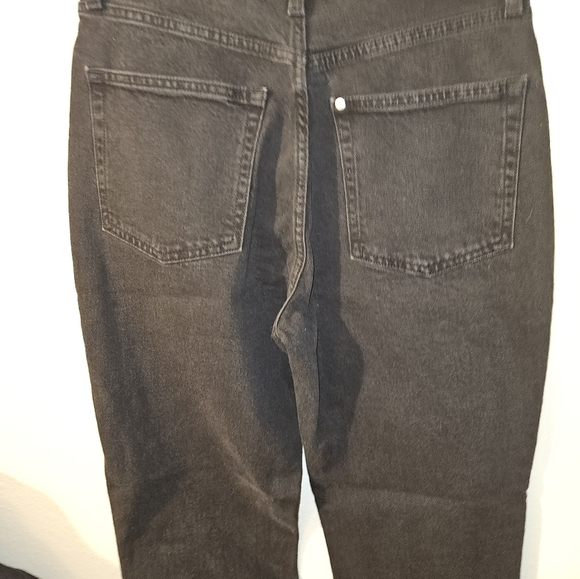& Denim Womans Black Vintage Mom Jean  Size 8 - Picture 6 of 8